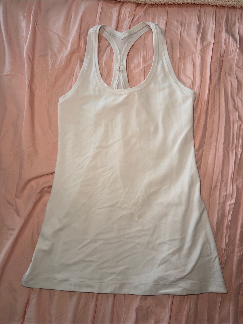lululemon athletica White Racerback Tank